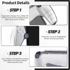 Streaming Handheld Console Crystal Clear PC Protective Case, For Sony PS5