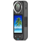 Rotating Optical Tempered Glass Lens Guard Protective Cover, For Insta360 X5, For Insta360 X4