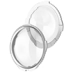 Rotating Optical Tempered Glass Lens Guard Protective Cover, For Insta360 X5, For Insta360 X4