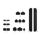 DOBE Game Console Dust Plug + Joystick Cap Set, For Nintendo Switch 2