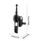 Left and Right Handle Fishing Rod Grip, For Nintendo Switch 2