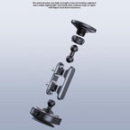 X75 360 Degree Rotation Magnetic Bracke Car Phone Holder Electric Suction Cup Holder, X75