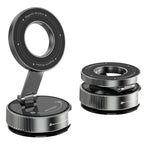 K1 360 Degree Rotation Foldable Navigation Stand Magnetic Car Phone Holder Suction Cup Base, K1