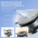 K1 360 Degree Rotation Foldable Navigation Stand Magnetic Car Phone Holder Suction Cup Base, K1