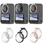 Panoramic Camera Tempered Glass Cover Protective Lens Guard, For DJI Osmo 360