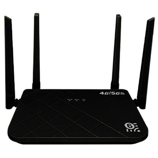 CP108 Home Office Internet Sharing Device WIFI 5G LTE 4G Router 300Mbps Wireless Hotspot, White, Black