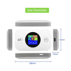 MF968-E Eurasian Version Removable Battery Mobile Router 4G Portable WiFi Hotspot Device, MF968-E