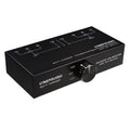 B073 1 Input 3 Output Fully Balanced Signal Selector 3-Channel Balanced Line Selector, No Need For External Power Supply Lossless Switching, B073