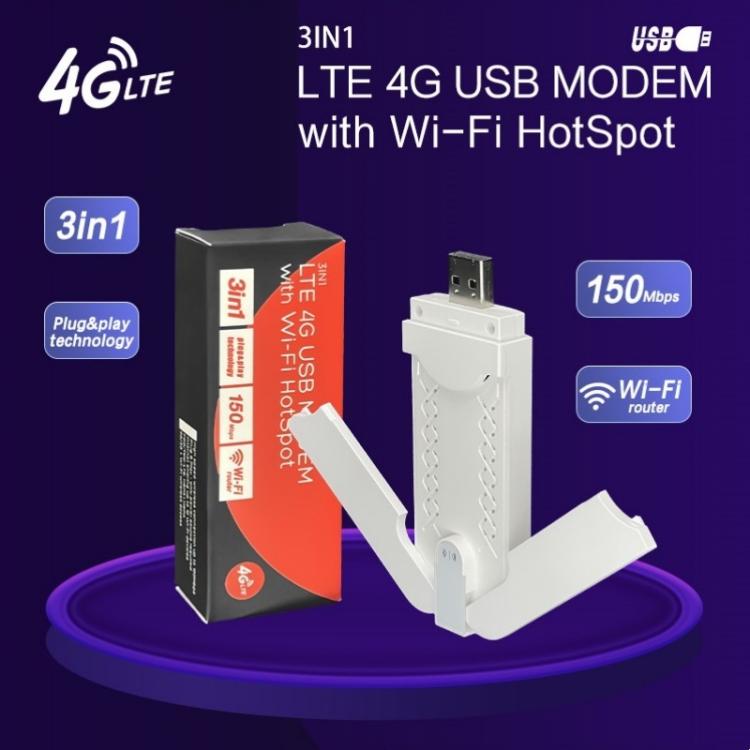 U97-E Eurasia Version USB Dongle SIM Card 4G WiFi Hotspot Portable LTE Router