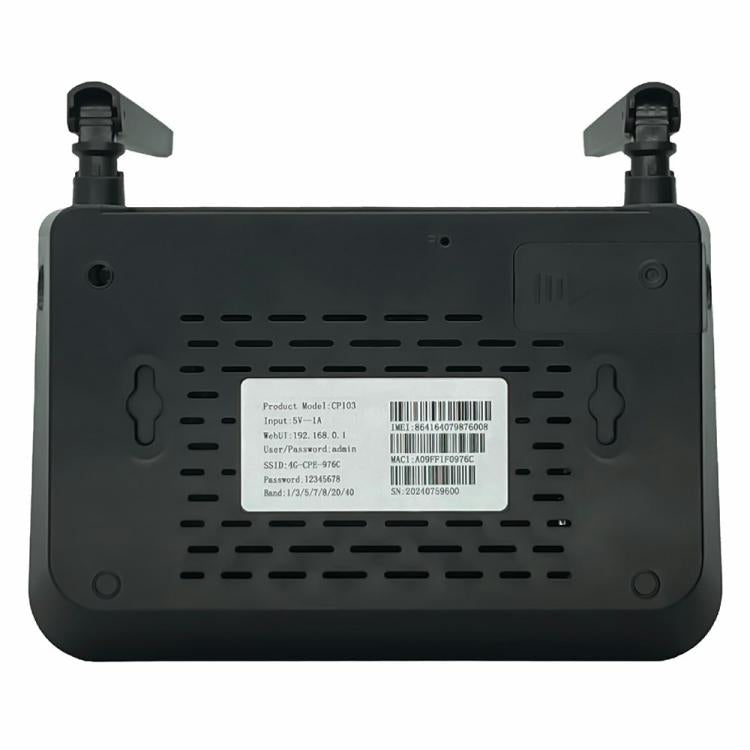 CP103 Home SIM Card 4G 300Mbps Wireless Network Single Port Router LTE WIFI Router, US Plug, CP103