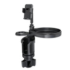 CP242 Universal 4 in 1 Car Phone Holder Cup Holder Tray Stand Car Cup Holder Expansion Tray, CP242