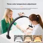 HD-M11X 28 inch LED Light Semi-Circular Desktop Beauty Lamp Fill Light For Tattoo / Nail Art, US Plug, EU Plug, UK Plug, AU Plug