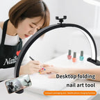 HD-M11X 28 inch LED Light Semi-Circular Desktop Beauty Lamp Fill Light For Tattoo / Nail Art, US Plug, EU Plug, UK Plug, AU Plug