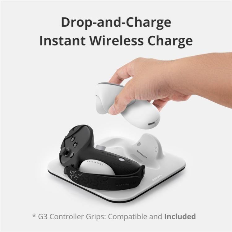 BOBOVR CD3 For Meta Quest 3 / Meta Quest 3S VR Grip Controller Charging Dock, For Meta Quest 3S