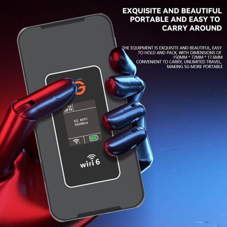M8A-E Eurasian Version 5G Portable Dual Band 600Mbps Router Travel Work Wireless WiFi 6 Router