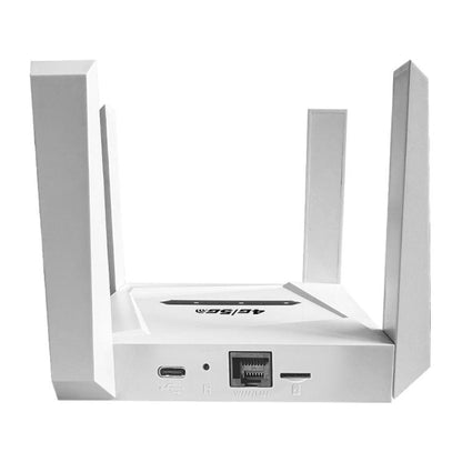 CPF919-E 4 Antennas SIM Card Slot Single LAN Port Router Eurasian Version 4G WiFi Router, US Plug, EU Plug