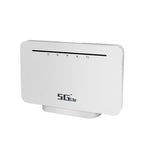 WR700-E SIM Card 300Mbps Eurasian Version Detachable Antenna Mobile WiFi 4G CPE Router, EU Plug