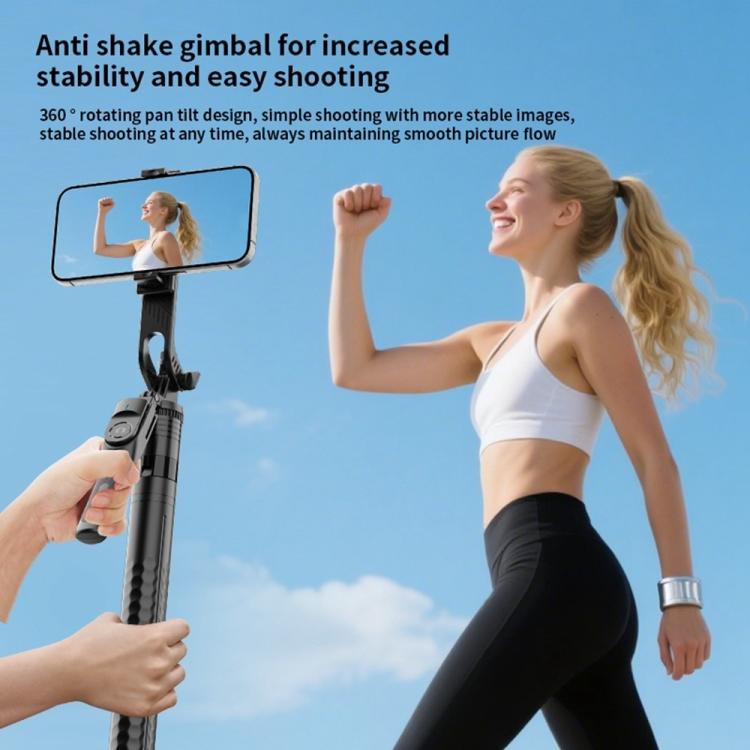 K50 1.9m Extendable Live Streaming Floor Stand Single Phone Clip Bluetooth Selfie Stick Tripod, K50 Single Phone Clip, Single Phone Clip