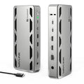 WAVLINK UTD58 12 in 1 120Gbps 140W Thunderbolt 5 Docking Station, US Plug, EU Plug, UK Plug, AU Plug