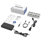 WAVLINK UTD58 12 in 1 120Gbps 140W Thunderbolt 5 Docking Station, US Plug, EU Plug, UK Plug, AU Plug
