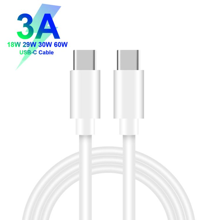 TE-PD45 GaN 45W PD3.0 / Type-C + USB 3.0 Charger with Type-C to Type-C Data Cable, US  Plug