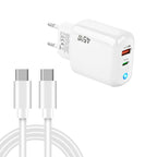 TE-PD45 GaN 45W PD3.0 / Type-C + USB 3.0 Charger with Type-C to Type-C Data Cable, EU  Plug