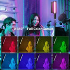 VLOGLITE B20RGB Magnetic LED Fill Light Handheld 20 Modes RGB Photography Light Stick, B20RGB