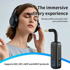 M33 Car AUX TV Wireless Audio Adapter 2 In 1 Bluetooth 5.4 Receiver Transmitter, M33