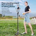 K25MINI Smartphone Live Streaming Photography Tripod Portable Bluetooth Selfie Stick