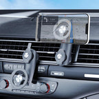 C243C Vehicle Air Vent Cellphone Navigation Bracket Rotating Magnetic Car Phone Holder