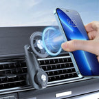 C243C Vehicle Air Vent Cellphone Navigation Bracket Rotating Magnetic Car Phone Holder