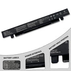 Battery for Asus R510C X550C X550L X550J R510L X550CA, A41-X550A