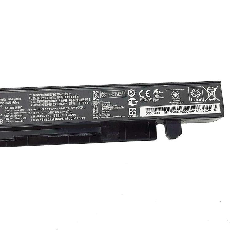 Battery for Asus R510C X550C X550L X550J R510L X550CA, A41-X550A