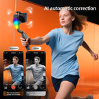Q33 Remote Control Photography Mini Tripod Selfie Stick Stabilizer Anti-Shake with Fill Light, Q33