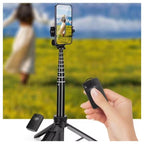 YUNTENG VCT-361 Action Camera Selfie Stick Magnetic Bluetooth Tripod Stand Extendable Monopod, VCT-361