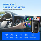 M30 For CarPlay / Android Auto Upgrade Compatible 2 in 1 AI Box Wireless Car Adapter, M30
