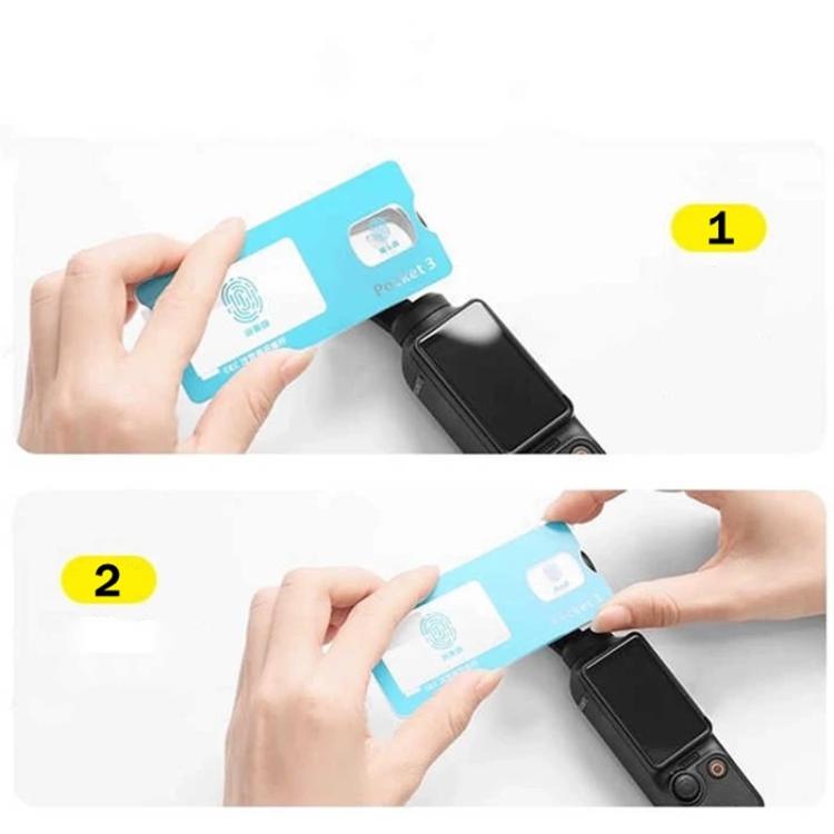 Easy Install HD AR Hardness Tempered Glass Lens Film Screen Protector, For DJI Pocket 3 Lens Film Screen Protector