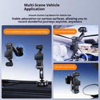 DJ3 Aluminum alloy Vacuum Suction Mount Accessory Expansion Action Camera Car Shooting Bracket for DJI Osmo Pocket 3, DJ3