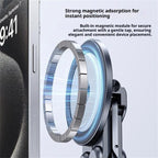 E05 Multi-Function Magnetic Aluminum Alloy Phone Holder Portable Desktop Stand for Tablet PC, E05