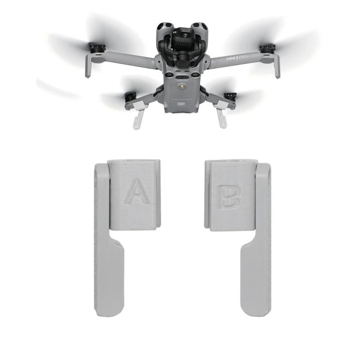 Foldable Non-Detachable Landing Gear Extender, For DJI Mini 5 Pro