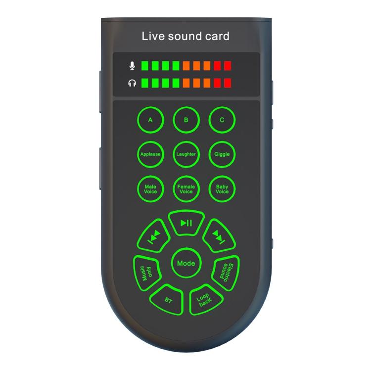 Z8 Live Streaming Gaming Handheld Voice Changer for Phone Computer Karaoke Recording, Z8