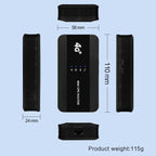 M10-LW With RJ45 Port WPS Function SIM Card Slot WIFI6 Portable 4G Router WiFi Hotspot American version, M10-LW