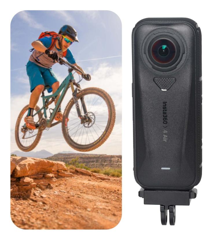 Magnetic Quick Release Metal Base, For Insta360 X4 Air, Quick Release Metal Base