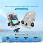 Fully Invisible Diving Quick-Release Waterproof Protective Case Accessories, Quick-Release Waterproof Case