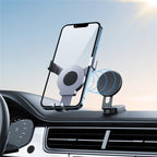PJ-03 Magnetic Clip Desktop Phone Holder Car Gravity Mount Aluminum Alloy Phone Stand