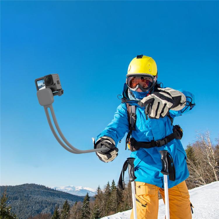 K08-1C Versatile Vlog Aceessories Portable Neck Mount Sports Camera Holder, K08-1C