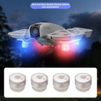 For DJI Neo 2 DJ-64 Mini Night Flight Cool Colored LED Flashlight, 2pcs, 4pcs