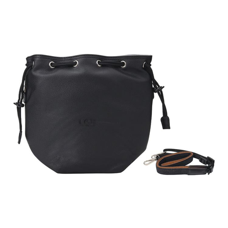 DJ-65 Large-capacity Waterproof Leather Crossbody Drawstring Storage Bag, For DJI Neo 2 / Neo