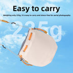 DJ-65 Large-capacity Waterproof Leather Crossbody Drawstring Storage Bag, For DJI Neo 2 / Neo