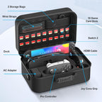 Game Controllers Multi-Functional Handheld Hard-Shell Crossbody Bag, For Nintendo Switch 2